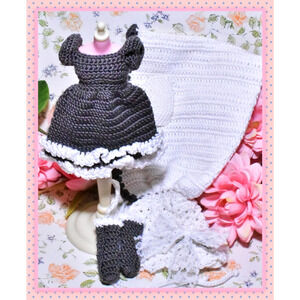 Neo Blythe Doll Outfit Handmade Dealer Pullip 1/6 Clothes Dress Bear Hood Set